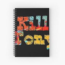 Kill Tony Comedy Podcast Kill Tony Evil Clown Spiral Notebook
