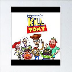 Comedy Podcast Kill Tony Evil Clown Poster