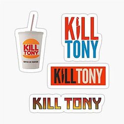 Kill Tony Sticker Collection Magnet