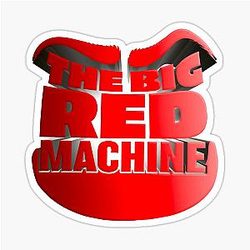 The Big Machine - Kill Tony Montgomery Design Sticker