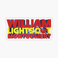 William Lights Out Montgomery Kill Tony Fan Design Sticker