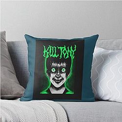 Kill Tony Green Throw Pillow