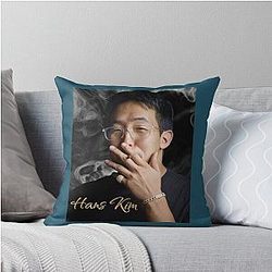Kill Tony Regular Comedy Icon Hans Kim Throw Pillow