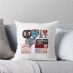 Kill Tony Logo Throw Pillow