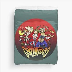 Kill Tony Cartoon Duvet Cover