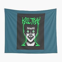 Kill Tony Green Eyes Tapestry
