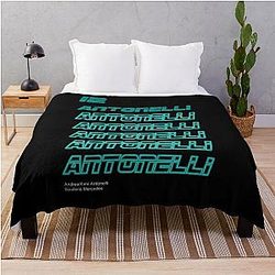 KIMI ANTONELLI MERCEDES THROW BLANKET