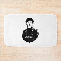 Kimi Antonelli Cartoon Bath Mat