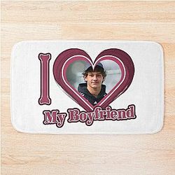 I Love My Boyfriend Kimi Bath Mat