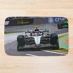 Andrea Kimi Antonelli racing 2025 F1 car at Albert Park Australian Grand Prix