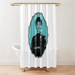 Andrea Kim Antonelli Cartoon Shower Curtain