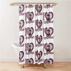 I Love My Boyfriend Kimi Antonelli Shower Curtain