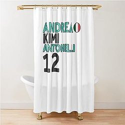 Andrea Kimi Antonelli Shower Curtain