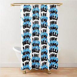 Live Laugh Shower Curtain