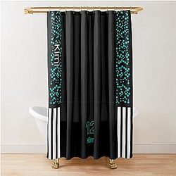 Kimi Antonelli F1 2025 Shower Curtain
