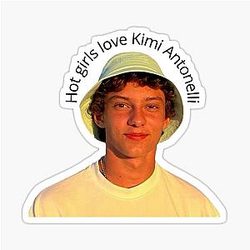 Hot girls love Kimi Antonelli sticker