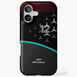 Kimi Antonelli Carbon Fiber F1 iPhone Tough Case