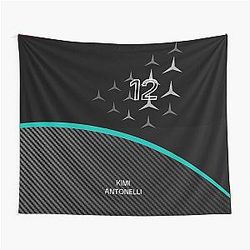 Kimi Antonelli KA12 Carbon Fiber F1 Tapestry