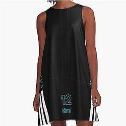 Kimi Antonelli F1 2025 inspired A-Line Dress