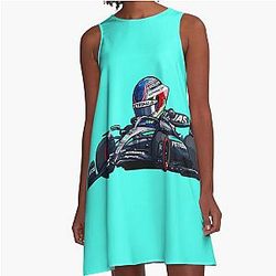 Andrea Kimi Antonelli A Line Dress