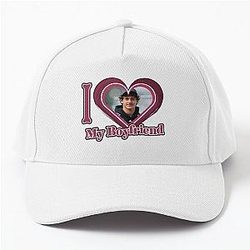 I Love My Boyfriend Kim Antonelli Baseball Cap