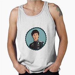 Kimi Antonelli Cartoon Tank Top
