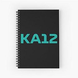 Kimi Antonelli Mercedes Spiral Notebook