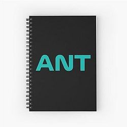 Kimi Antonelli Initials Mercedes Spiral Notebook