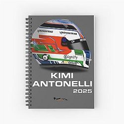 Kimi Antonelli F1 2025 Notebook