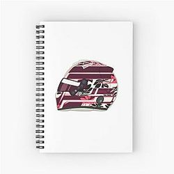 Kimi Antonelli 2025 Miami Helmet Notebook