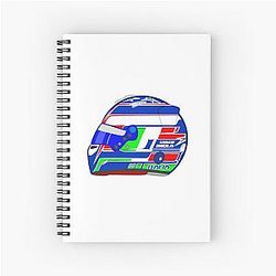 Kimi Antonelli 2025 Imola Helmet Notebook