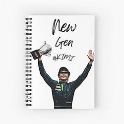 New Kimi Antonelli F1 Spiral Notebook