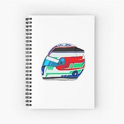 Kimi Antonelli 2025 Helmet Notebook