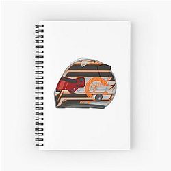 Kimi Antonelli Silverstone Helmet Notebook