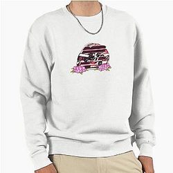 Kimi Antonelli 2025 Miami Helmet Pullover Sweatshirt With Flowers