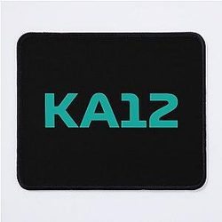 Kimi Antonelli Initials Mercedes Mouse Pad