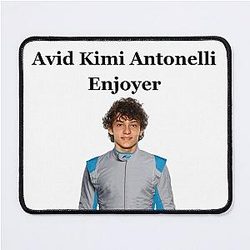 Avid Kimi Antonelli F1 Manager Meme Mouse Pad