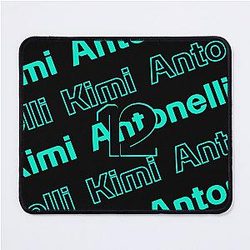 Kimi Antonelli Black and Blue F1 2025 Matte Mouse Pad