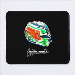 Kimi Antonelli F1 2024 Helmet Mouse Pad
