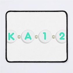 Kimi Antonelli Friendship Bracelet Mouse Pad