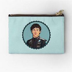 Kimi Antonelli Cartoon Zipper Pouch