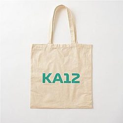 Kimi Antonelli Initials Mercedes Cotton Tote Bag