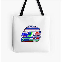 Kimi Antonelli 2025 Imola Helmet Tote Bag