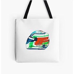 Kimi Antonelli 2024 Helmet All Print Tote Bag