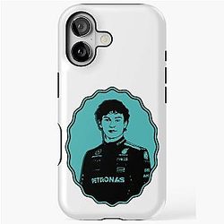 Andrea Kimi Antonelli Cartoon iPhone Tough Case