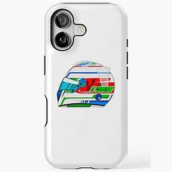 Kimi Antonelli 2025 Monza Helmet iPhone Tough Case