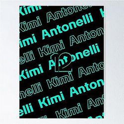 Kimi Antonelli F1 2025 Poster