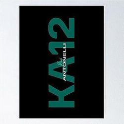 Kimi Räkko Antonelli KA12  F1 2025  Poster