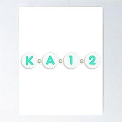 Kimi Antonelli Friendship Bracelet Poster