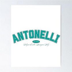 Mercedes Kimi Collegiate Poster